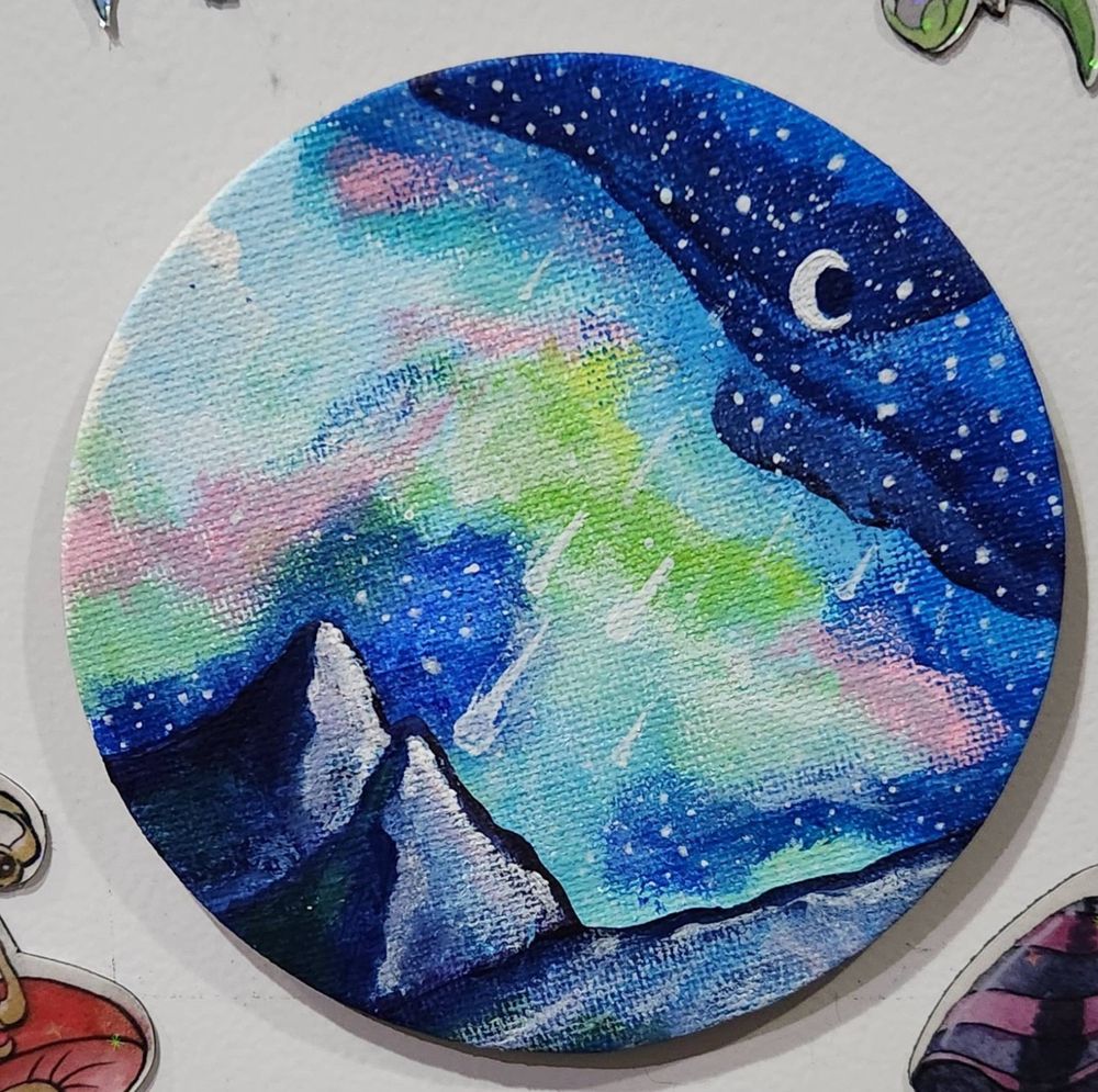 Mountain and sky 